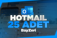 ⭐[7/24] 25 TANE HOTMAİL HESABI⭐