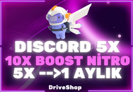 [7/24] [5 ADET] 1 AYLIK 2X BOOSTLU NİTRO
