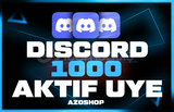 [7/24] AKTİF 1000 ADET DİSCORD ÜYE {⭐KALICI⭐}