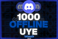 ⭐GARANTILI⭐ 1000 DİSCORD ÜYE