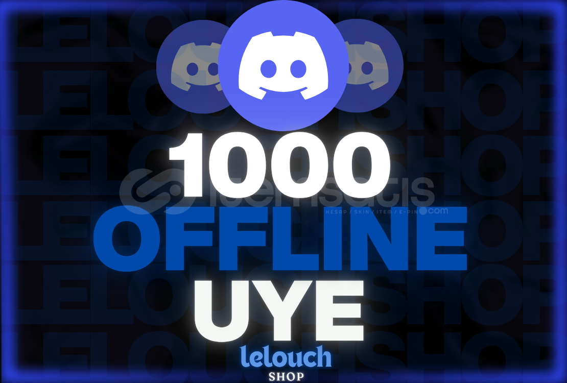 ⭐GARANTILI⭐ 1000 DİSCORD ÜYE ⭐GARANTILI⭐ 1000 DİSCORD ÜYE