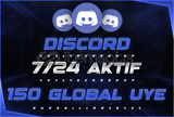 ⭐️ 7/24 AKTİF | 150 GLOBAL SUNUCU ÜYESİ ⭐️