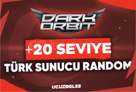 ✨[7/24] DarkOrbit +20 Level TR Sunucu Random✨