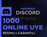 7/24 DİSCORD 1000 AKTİF ÜYE | ULTRA KALİTE