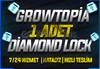 ⭐7/24⭐ GROWTOPİA 1 DİAMOND LOCK [DL]