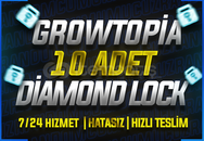 ⭐7/24⭐ GROWTOPİA 10 DİAMOND LOCK [DL]