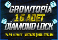 ⭐7/24⭐ GROWTOPİA 15 DİAMOND LOCK [DL]