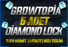 ⭐7/24⭐ GROWTOPİA 5 DİAMOND LOCK [DL]