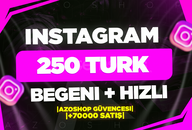 ⭐[7/24] INSATGRAM 250 TURK BEGENI⭐