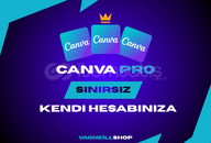 ⭐[7/24] KENDİ HESABINIZA SINIRSIZ CANVA PRO⭐