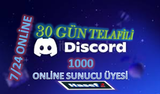 7/24 ONLİNE 1000 ONLİNE SUNUCU ÜYESİ