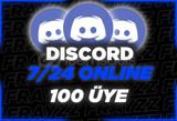 (7/24 Online)⭐ Discord +100 Üye ⭐