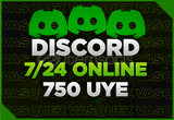 (7/24 Online)⭐ Discord +750 Üye ⭐