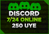 (7/24 Online)⭐ Discord +250 Üye ⭐