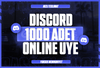 ⭐ Discord +1000 Online Üye ⭐
