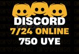 ⭐(7/24 Online) Discord +750 Üye ⭐