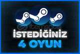 ⚡[7/24 OTO] İSTEDİĞİNİZ 4 OYUN + GARANTİ ⚡