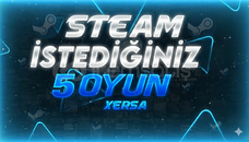 ⭐ 7/24 OTO | SİZİN SEÇTİĞİNİZ 5 OYUN + GARANTİ 