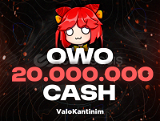 ⭐HIZLI TESLİM +20.000.000⭐ OwO Cash