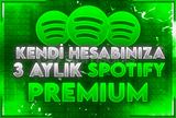 ⚡ 7/24 OTOMATİK | 3 AYLIK SPOTİFY PREMIUM KOD 