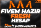 ✅7/24 Oto Kod Sistemi⭐️Fivem Hazır Fresh Hesap