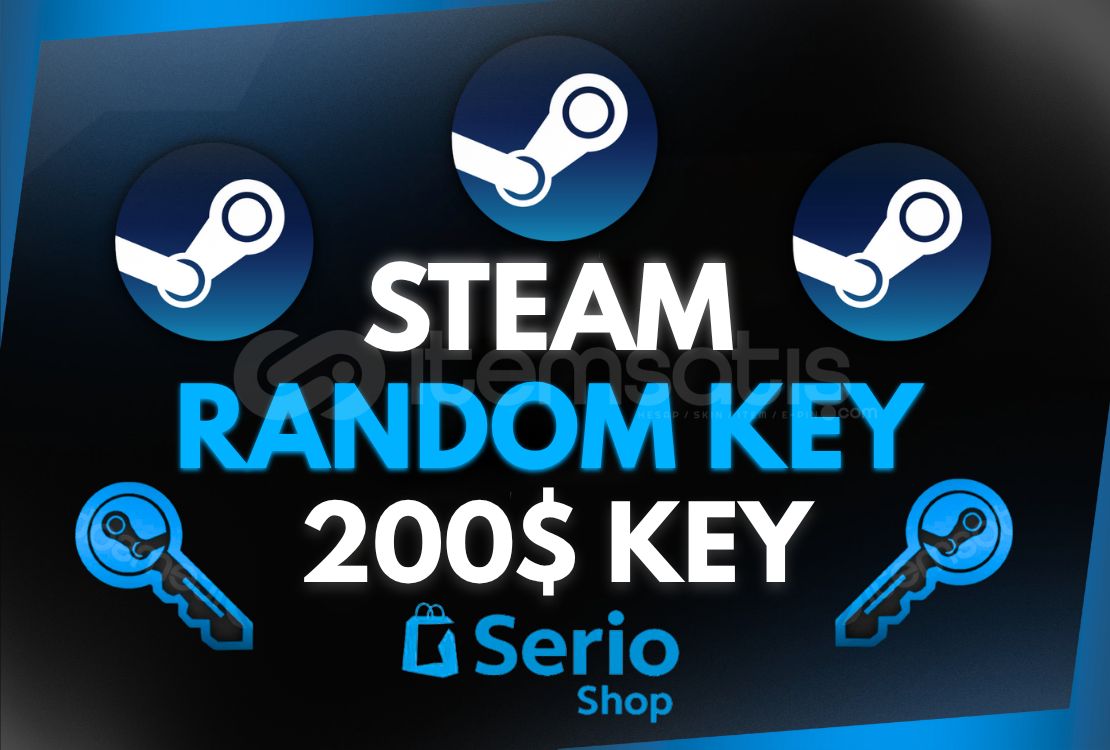 ✨7/24 TESLİMAT 200$ RANDOM STEAM KEY✨ ✨7/24 TESLİMAT 200$ RANDOM STEAM KEY✨