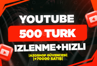 ⭐[7/24] YOUTUBE 500 TURK İZLENME⭐️