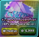 +7,400 Mücevher +7,400 Mücevher