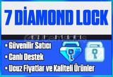 7 ADET DİAMOND LOCK - UCUZ