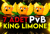 ⭐️ 7 Adet King Limone ⭐️ - Plant vs Brainrots