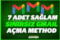 ✅ 7 ADET SINIRSIZ GMAİL HESABI AÇMA METHOD ⭐️