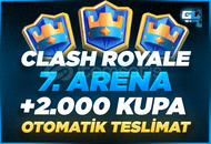 ⭐ [7. ARENA} Clash Royale +2.000 Kupa Random ⭐