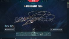 7 Bıçak 8 Vandal Kuronami no Yaiba Uzaylı Avcıs