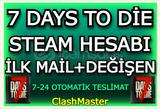 7 DAYS TO DİE - İLK MAİL KANITLI FRESH +DEĞİŞEN