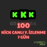⭐ 7 GÜN HER YAYINA 100 İZLEYİCİ