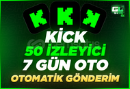 ⭐ [7 GÜN} KİCK 50 STABİL İZLEYİCİ OTO⭐