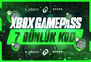 7 Günlük Xbox GamePass Dijital Kod