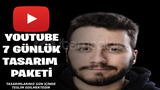 ⭐7 GÜNLÜK YOUTUBE TASARIM İŞLEMLERİ⭐