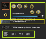 7 MADALYA, 500 WİN, 1050 SAAT SEÇKİN HESAP