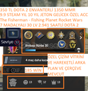 7 MADALYALI 30 LV 350 TL DOTA 2 ENVANTERLİ 1350 7 MADALYALI 30 LV 350 TL DOTA 2 ENVANTERLİ 1350