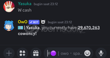  -Teslim / Bansız] 3M OwO Cash