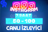 ⭐ 7 Saat 50-100 instagram Canlı İzleyici ⭐