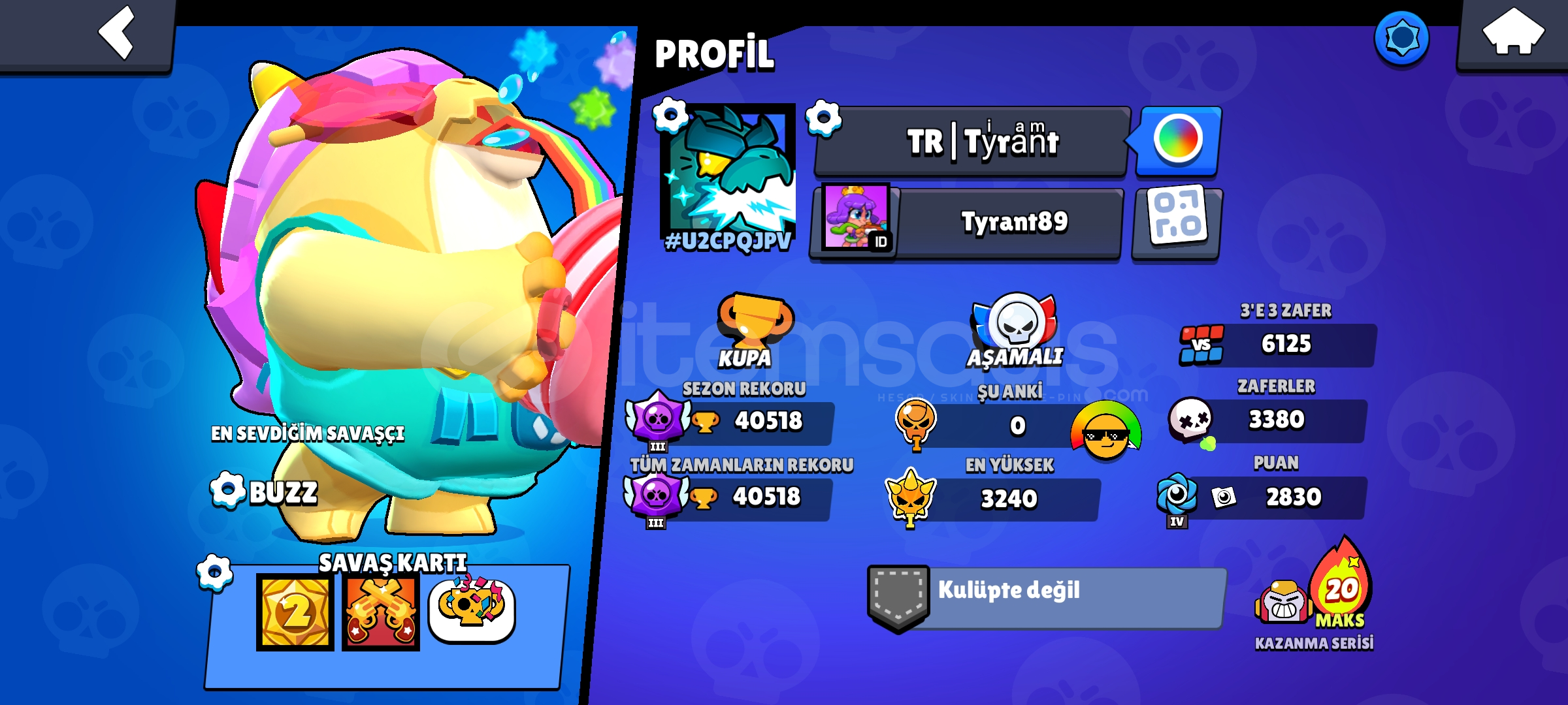 7 Senelik Brawl Stars Hesabı 7 Senelik Brawl Stars Hesabı