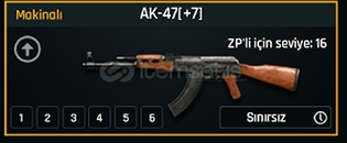 +7 SINIRSIZ AK-47
