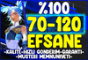 ❤️70-120 Skin [EFSANEVİ HESAP]⭐