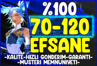 ❤️70-120 Skin [EFSANEVİ HESAP]⭐