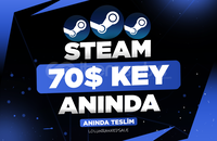 ⭐ 70$ (2500₺) Steam Key / Oto - Teslimat ⭐ 70$ (2500₺) Steam Key / Oto - Teslimat