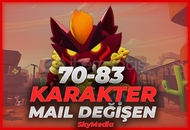 ⭐️[70-90 KARAKTER] GARANTİ MAİL DEĞİŞEN + OTO⭐️