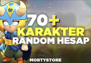 ⭐️ [ 70+ ] Karakter Garantili Random Hesap⭐️