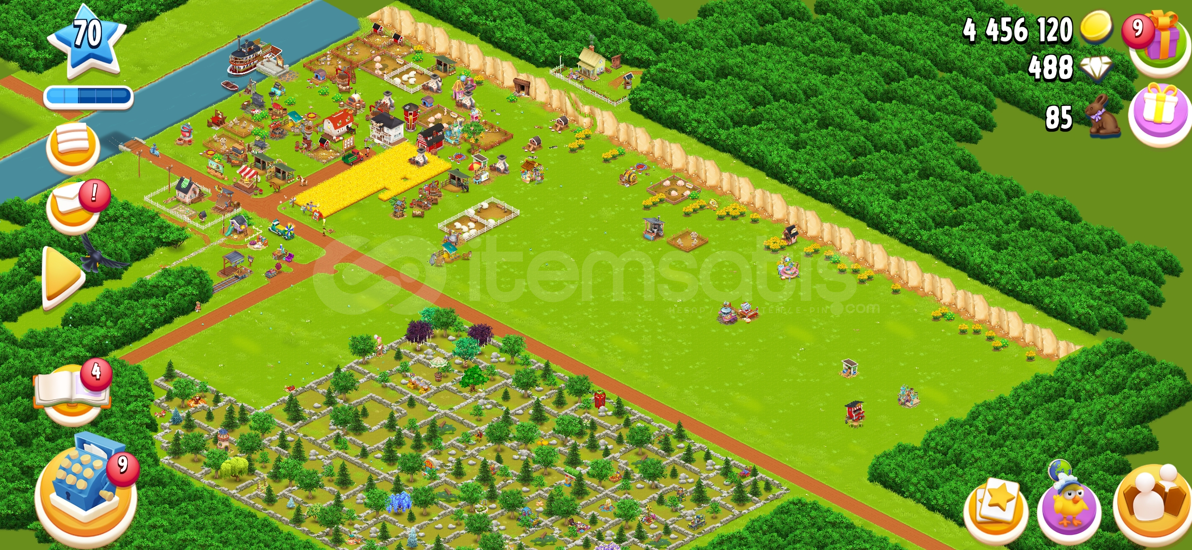 70 LEVEL MÜKEMMEL BAŞLANGIÇ HESABI 70 LEVEL MÜKEMMEL BAŞLANGIÇ HESABI